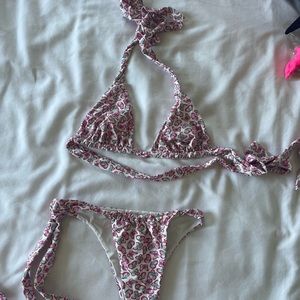 Frankies bikinis butterfly bikini set